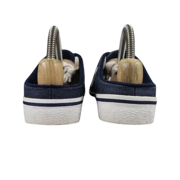 Nike Shoes Womens 7.5 Hermosa Mule Sneaker Slide Slip On Denim Lace Up 2002 Blue - Picture 3 of 12